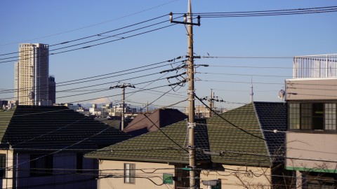 12月13日 8時の富士山